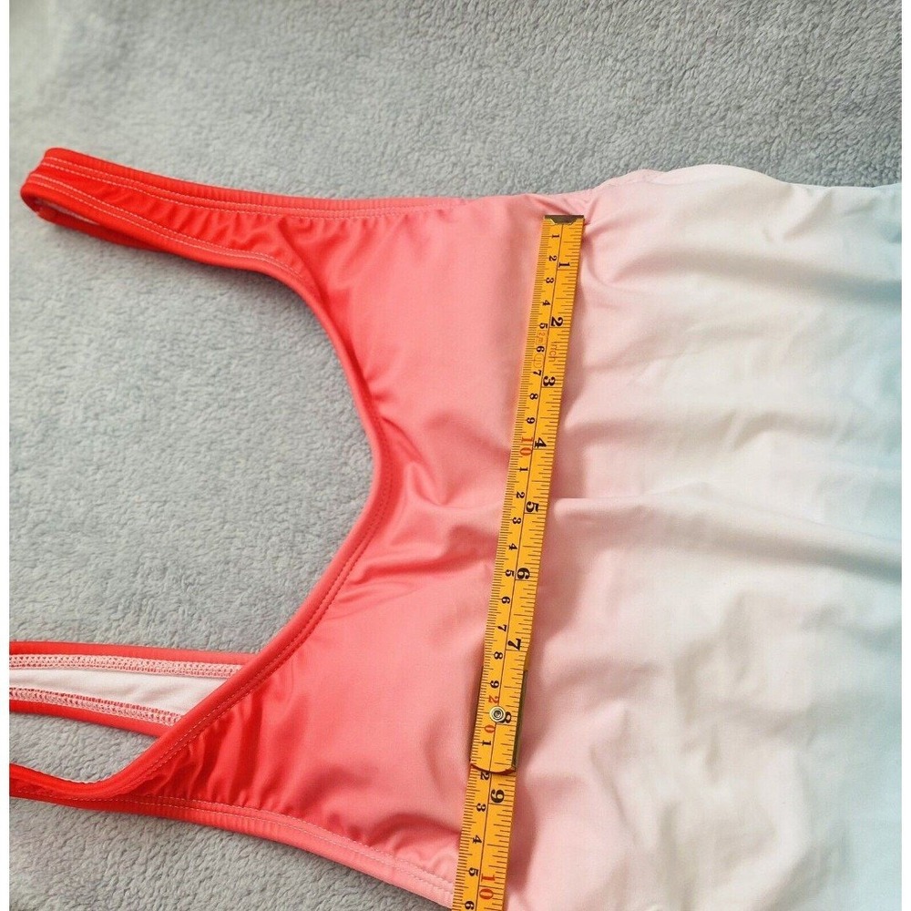 Women's One Piece Swimsuit Multicolor Blue size M summer clothes New - Picture 9 of 12